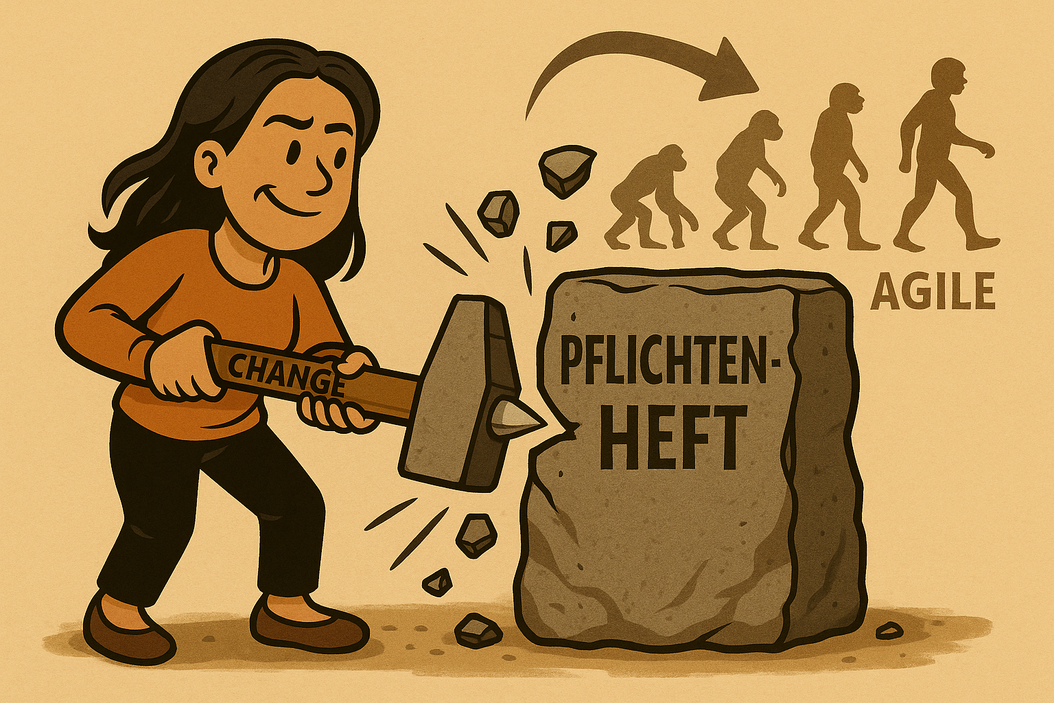 Änderungslogiken in IT-Projekten: Warum Vorgehensmodell und Vergaberecht zusammen gedacht werden müssen