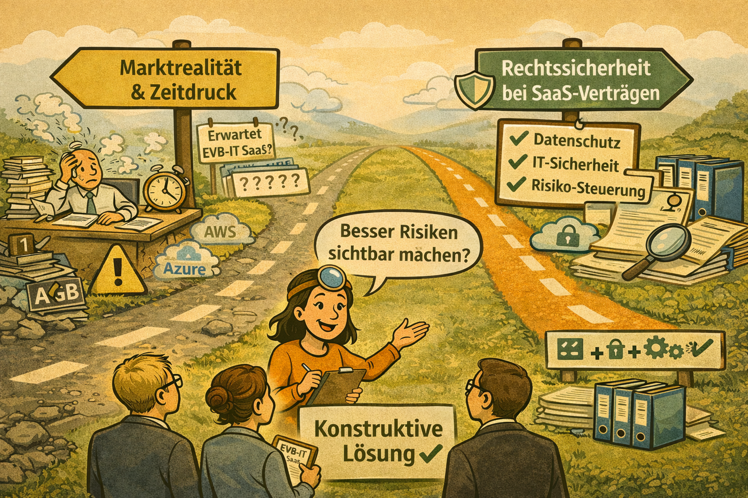 Hyperscaler in SaaS-Vergaben: Ein Beschaffungsparadoxon und seine riskanten Umgehungsstrategien