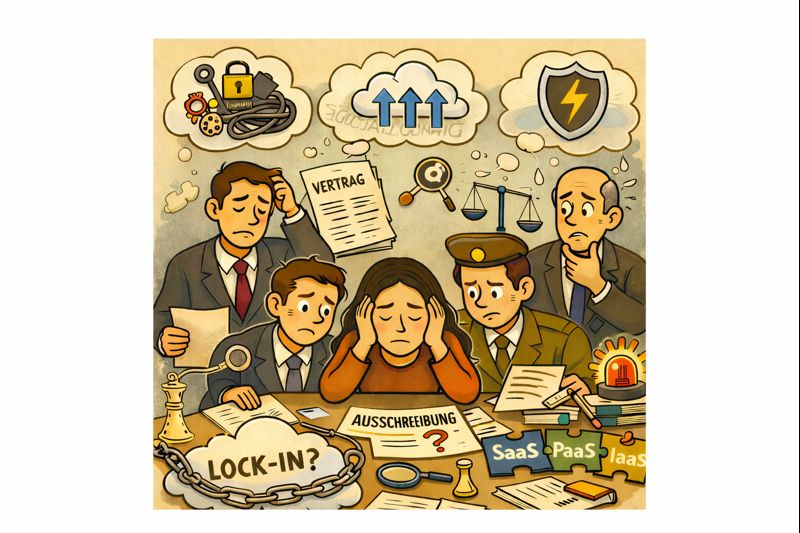 Cloud als Kompromiss, Souveränität als Arbeit: Eine Strukturanalyse zu Beschaffung, Steuerung und Verantwortung