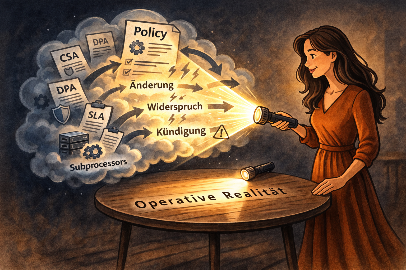 Operative Vertragsrealität bei Hyperscalern